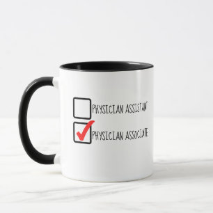 Médecin Assistant associé CheckBox Mug