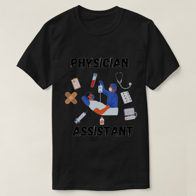 Médecin Assistant Jour Classique TShirt (Design devant)