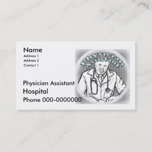 Médecin Cartes de visite adjoints