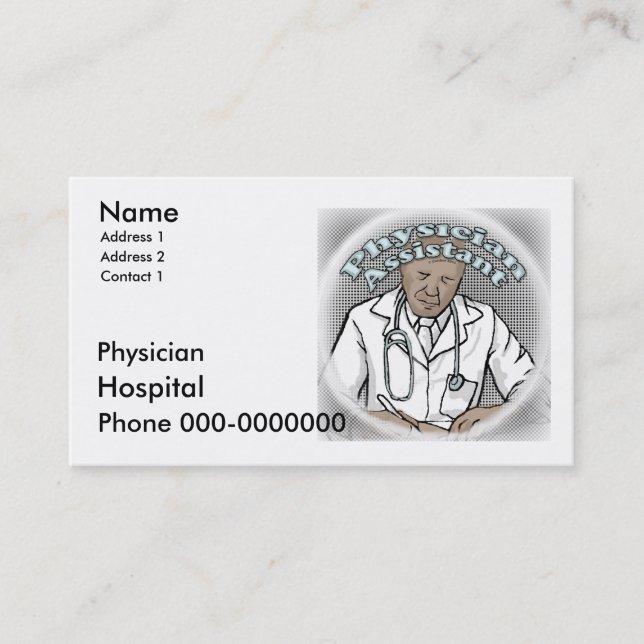 Médecin Cartes de visite adjoints (Devant)