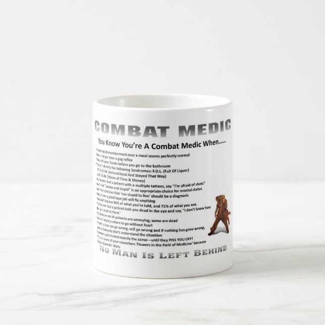 Médecin classique de combat d'armée de tasse de (Centre)