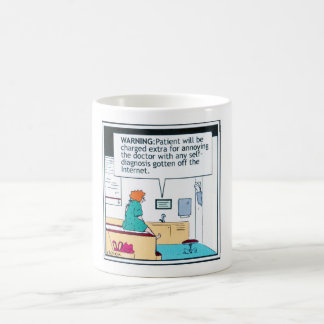 Médecin contre Patient Humour Internet conseil Mug