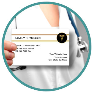 Médecin de famille Cartes de visite