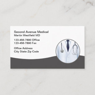 Médecin Médicale Et Cartes de visite D'Assurance