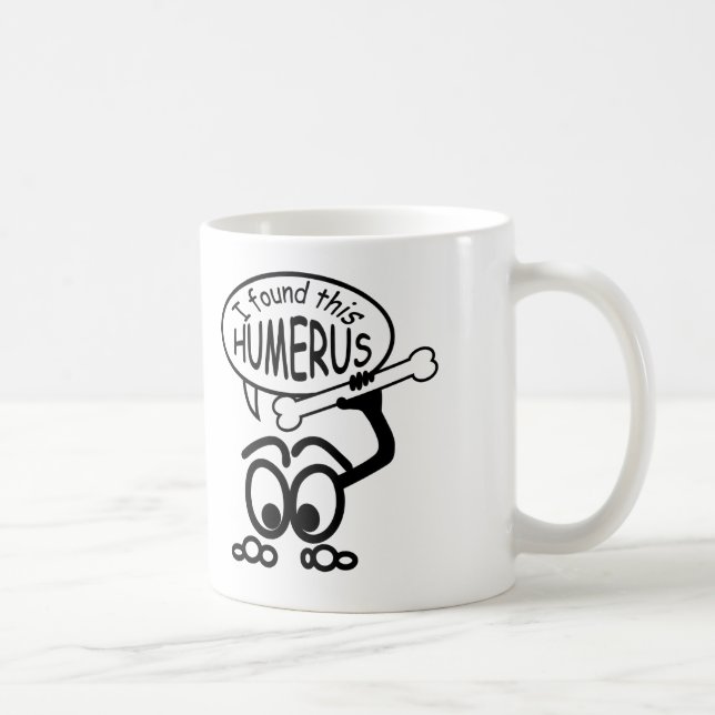 Médecin Médicale Humerus Bone Funny Mug (Droite)
