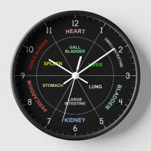 Médecine chinoise TCM Organes corps horloge en noi