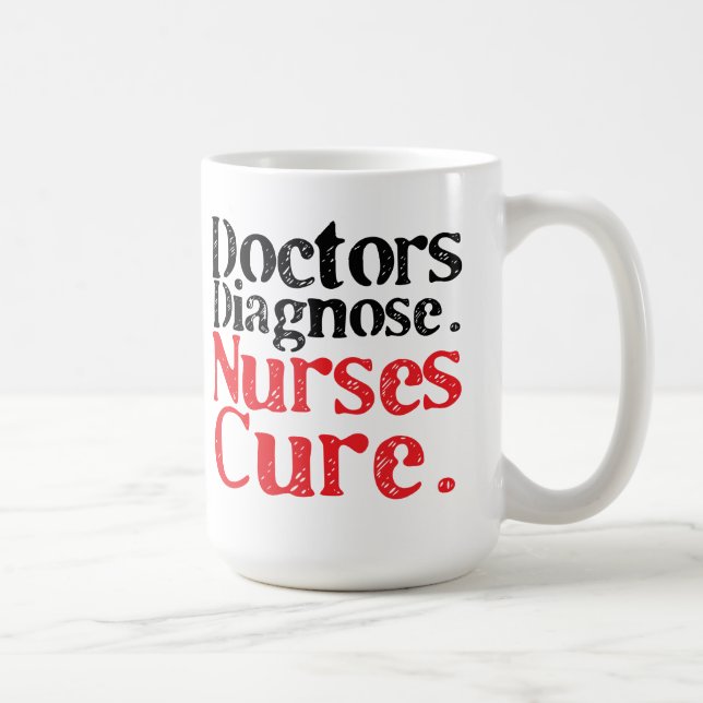 Médecins Diagnose, tasse de café de traitement (Droite)