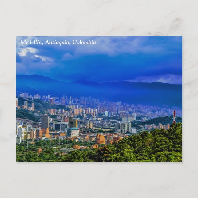 Medellín (City of Eternal Spring) Postcard (Front)