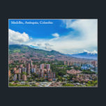 Medellín, Colombia Cerro El Volador Postcard<br><div class="desc">A great travel souvenir or gift for relatives or friends.</div>