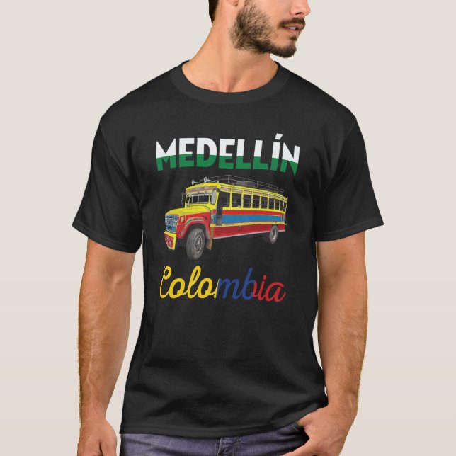 Medellin Colombia Condor Colombian Bogota Travel T T-Shirt (Front)
