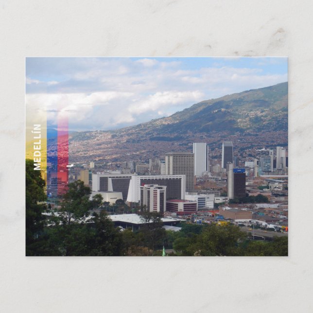Medellín - Colombia Postcard (Front)