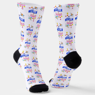 Medellin Colombia Socks