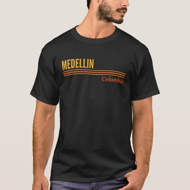 Medellin Colombia T-Shirt (Front)