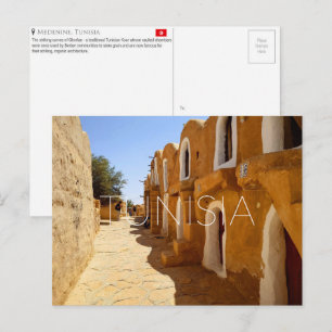 Medenine, Tunisia Travel Postcard