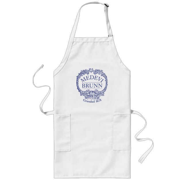 Medevi Brunn Logo Long Apron (Front)