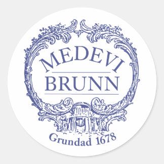 Medevi Brunn Logo Stickers