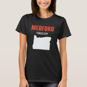 Medford Oregon USA State America Travel Oregonian T-Shirt