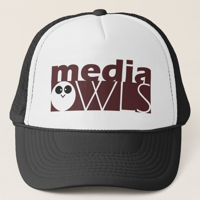 Media Owls Wear Trucker Hat (Front)