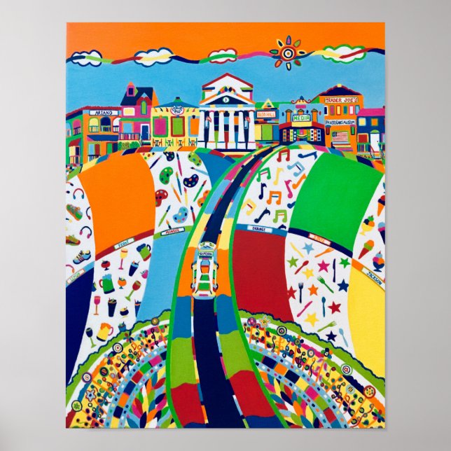 Media, Pennsylvania 11 x 14 Poster (Front)