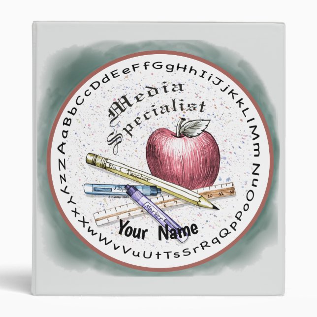 Media Specialist binder (Front)