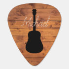 Guitare acoustique Calligraphie rustique en bois N