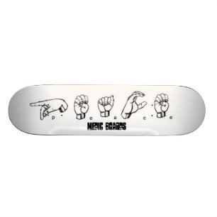Medic Sign Language Skateboard