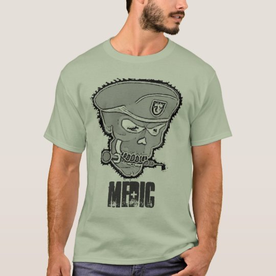 MEDIC Skull- shirt