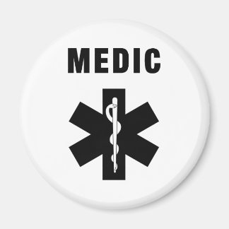 Medic Star of Life Magnet