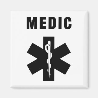 Medic Star of Life Magnet