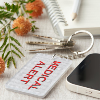 Medical Alert Keychain