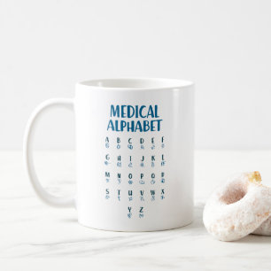 Medical Alphabet Coffee Mug