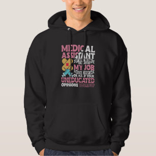 Medical Assistant Accessories Nurse Med Assistant  Hoodie