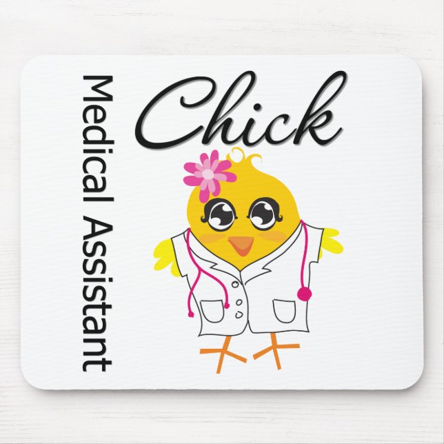 Medical Assistant Chick Mouse Pad (Front)