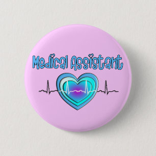 Medical Assistant Gifts 2 Inch Round Button