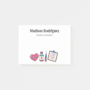 Medical Assistant Healthcare Worker Post-it Notes
