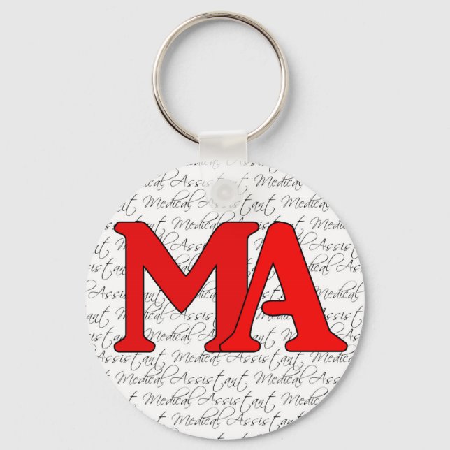 Medical Assistant keychain (Front)