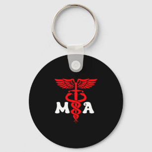 Medical assistant ma cma nursing doctor assistant keychain