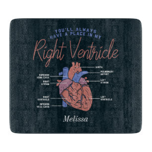 Medical Assistant Nurse EMT Paramedic Personalized Cutting Board