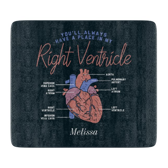 Medical Assistant Nurse EMT Paramedic Personalized Cutting Board (Front)
