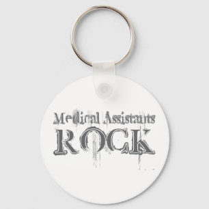 Medical Assistants Rock Keychain