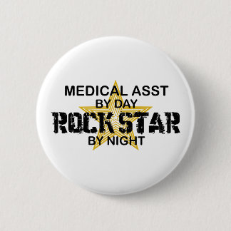 Medical Asst Rock Star 2 Inch Round Button