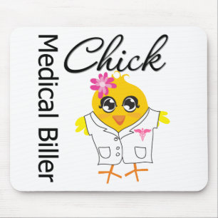 Medical Biller Chick Mouse Pad