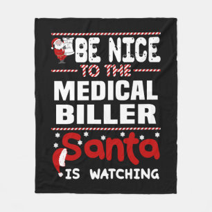 Medical Biller Fleece Blanket