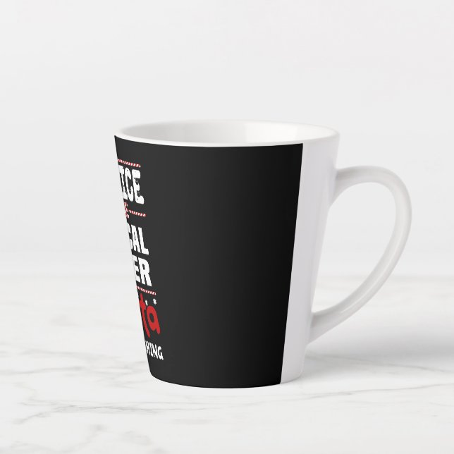 Medical Biller Latte Mug (Right)