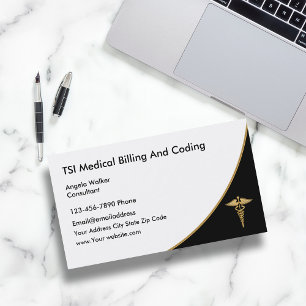 Medical Billing And Coding Business Card
