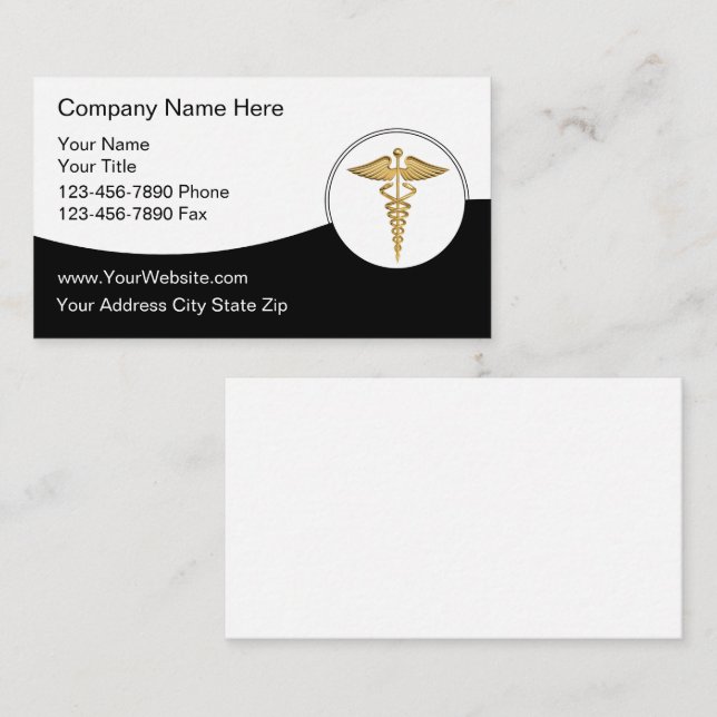 Medical Business Cards (Front/Back)