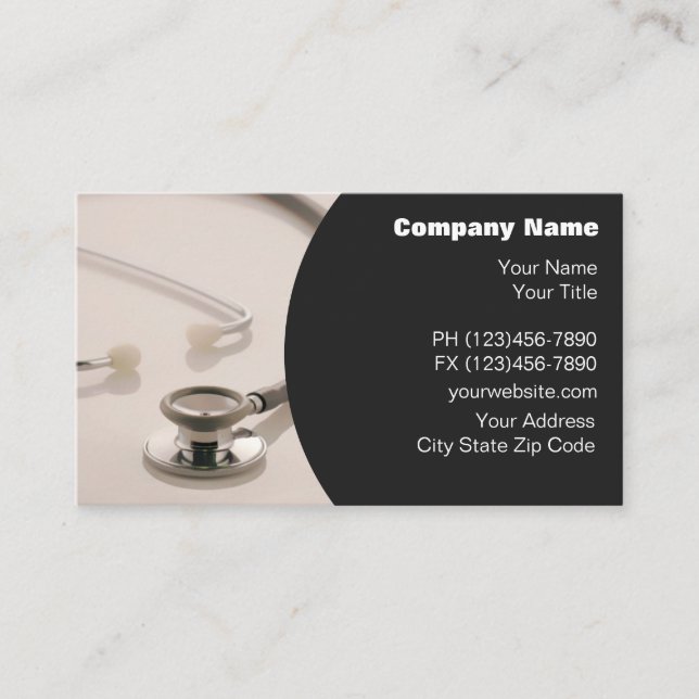 Medical Business Cards (Front)