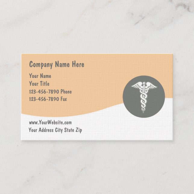 Medical Business Cards (Front)