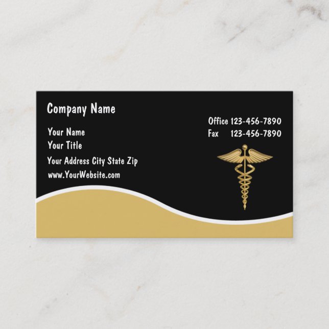 Medical Business Cards (Front)