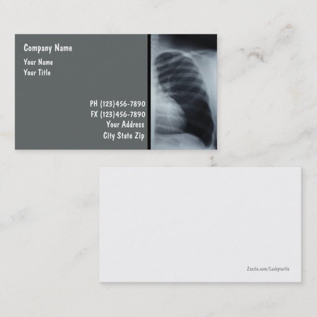 Medical Business Cards (Front/Back)